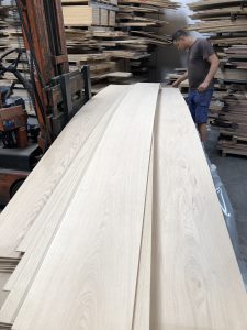Continental oak Prime Select wide plank on underfloor heating.