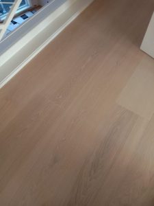 Continental oak Prime Select wide plank on underfloor heating.