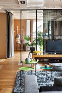 Apartment made with thermo ash.