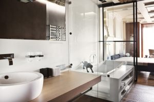 Apartment made with thermo ash.