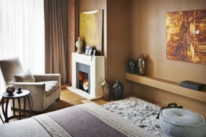 Apartment made with thermo ash.