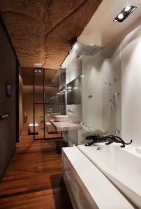 Apartment made with thermo ash.