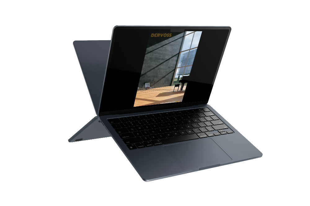MacBook Mockup, Floating