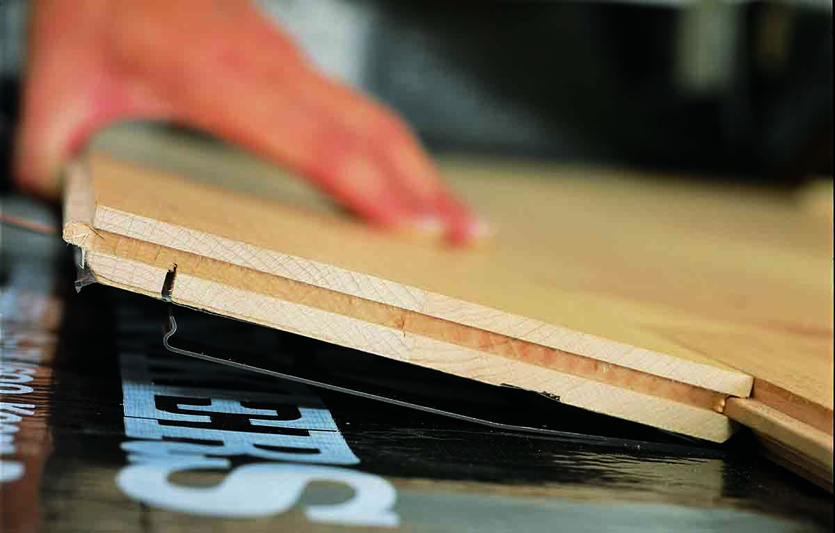 With installation on Clips it's impossible to install flooring the wrong way, clips secure the boards the right way it should be. No chemicals or special equipment needed.